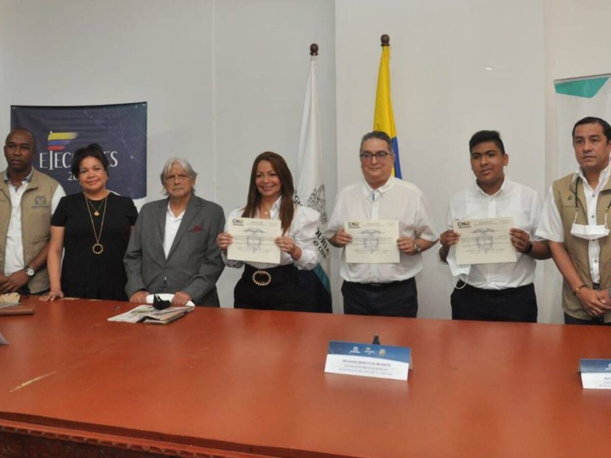 Representantes a la Cámara por el Magdalena reciben credenciales