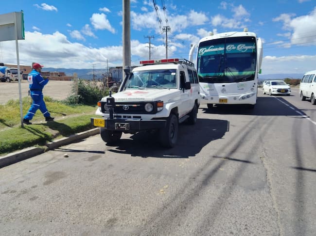 Cruz Roja de Boyacá envía 32 voluntarios al Eje Cafetero
