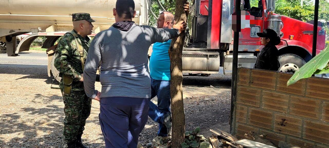 Hurto de camión en Jamundí, Valle