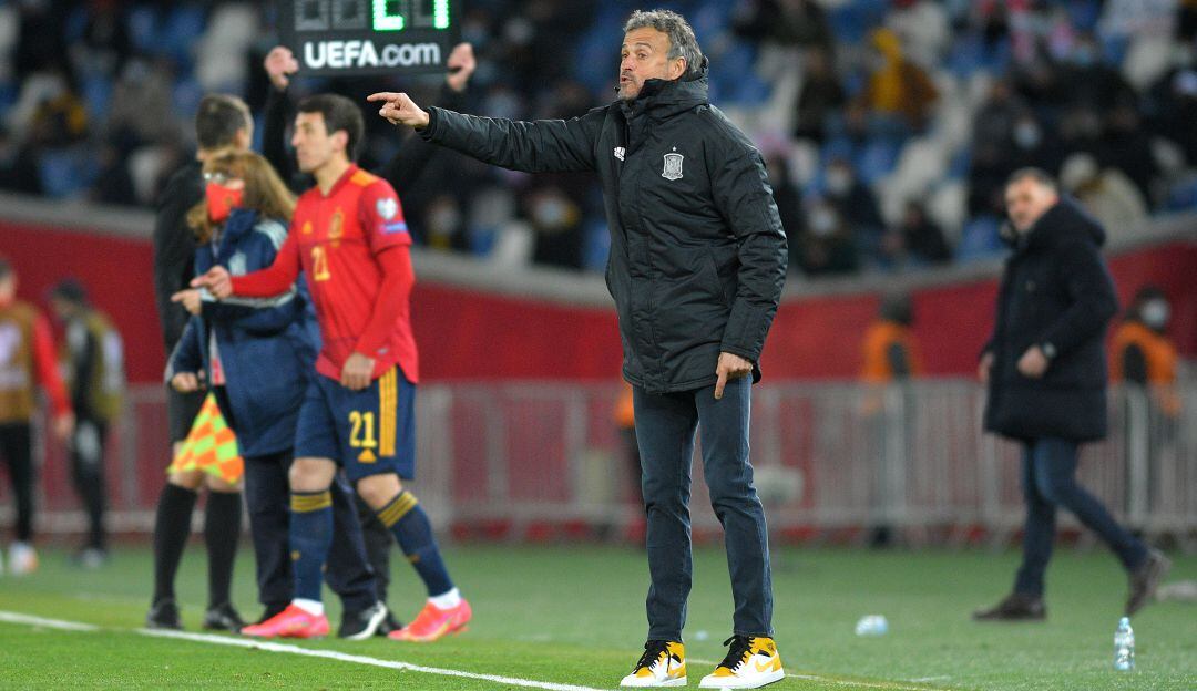 Luis Enrique, entrenador de la Selección Española