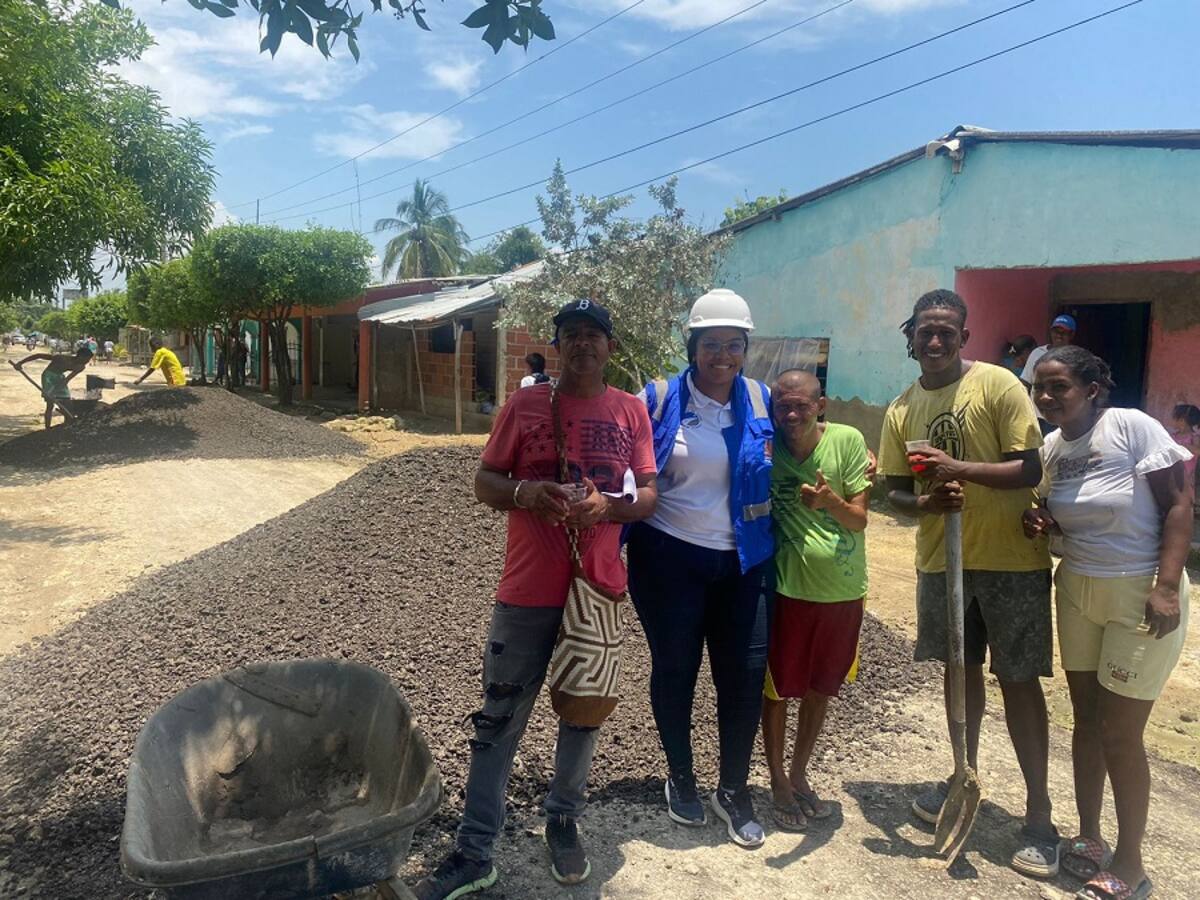 Autopistas del Caribe ha donado fresado para mejorar las vías de municipios de Bolívar
