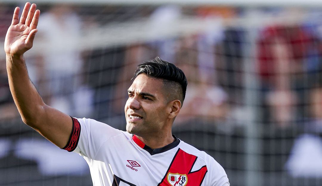Radamel Falcao García disputa su segunda temporada con el Rayo Vallecano.