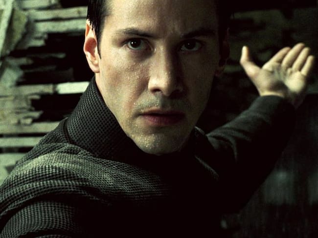 Keanu Reeves en Matrix