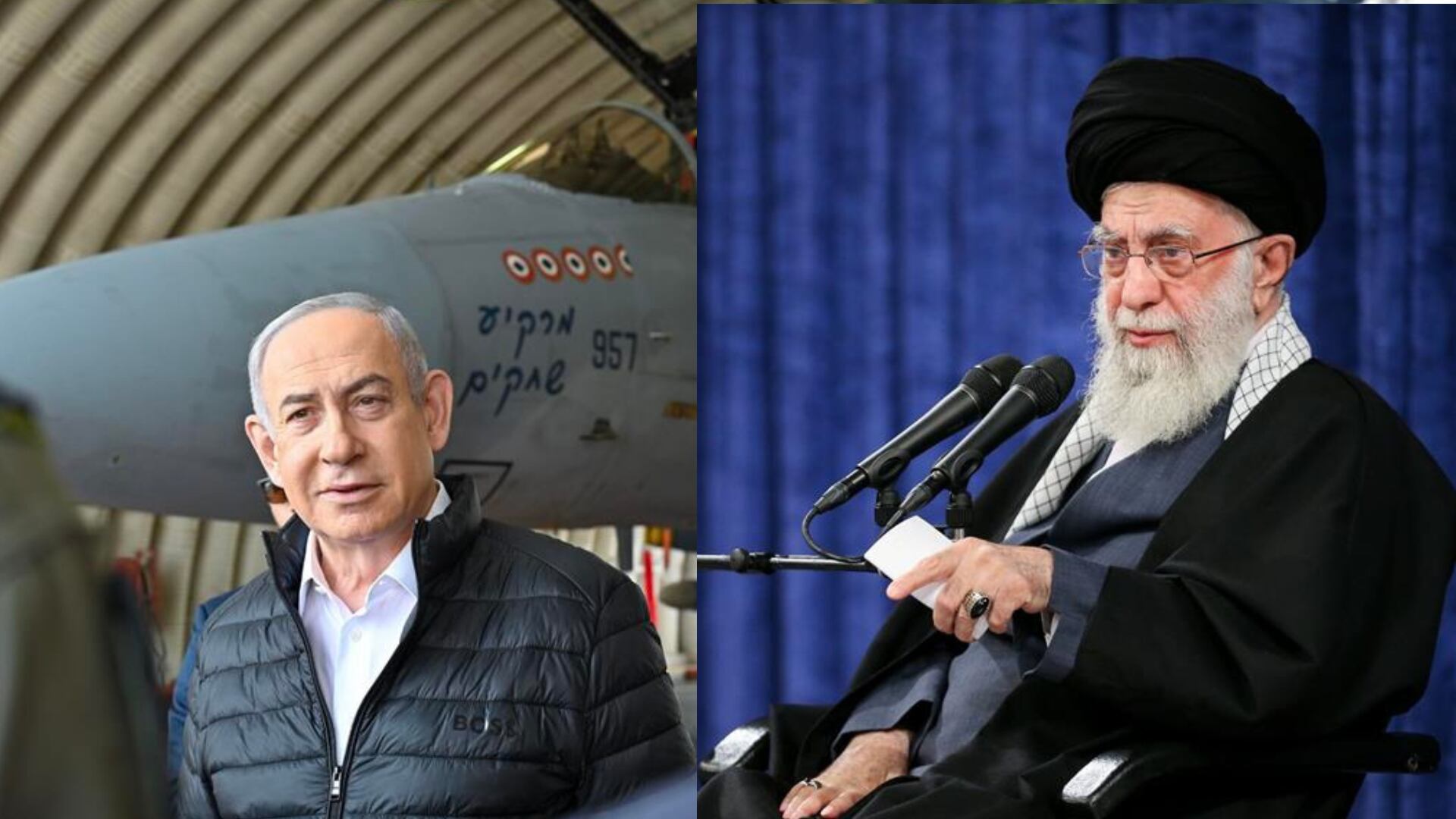 Benjamín Netanyahu y Alí Jamenei - EFE