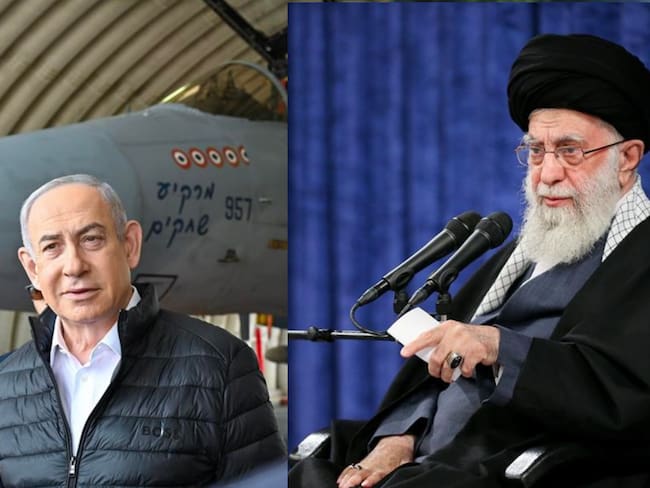 Benjamín Netanyahu y Alí Jamenei - EFE