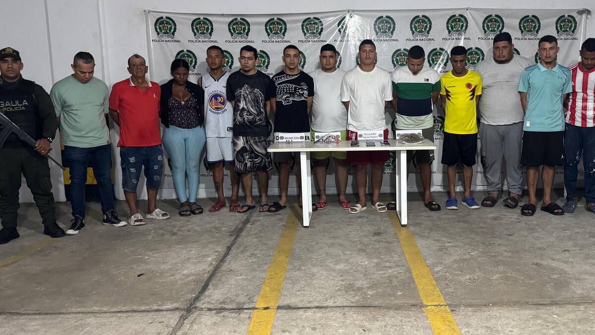 Megaoperativo contra ‘Los Pepes’ y ‘Los Costeños’: 21 capturados por extorsión y otros delitos
