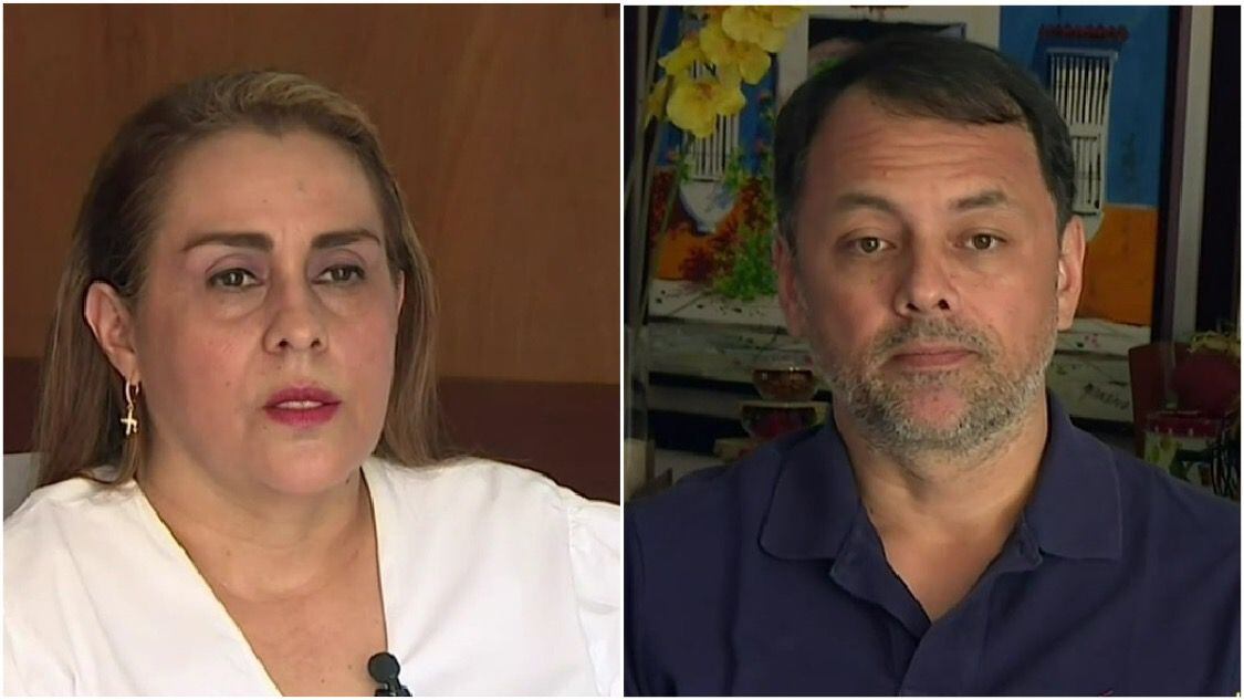 Claudia Toledo y Lenin Pardo