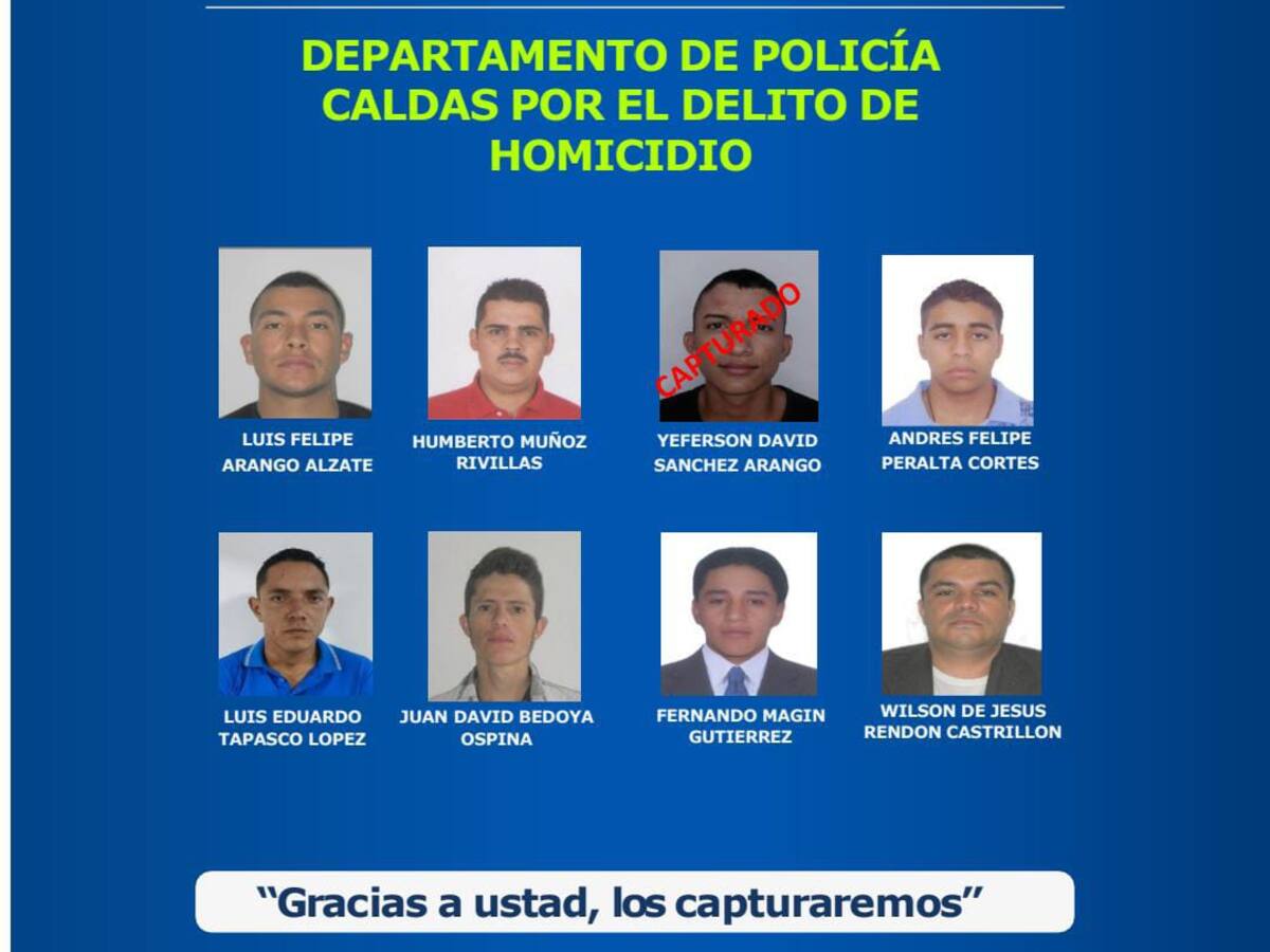 Capturan en Santa Marta a alias “Ojitos”uno de los hombres más buscados en Caldas.