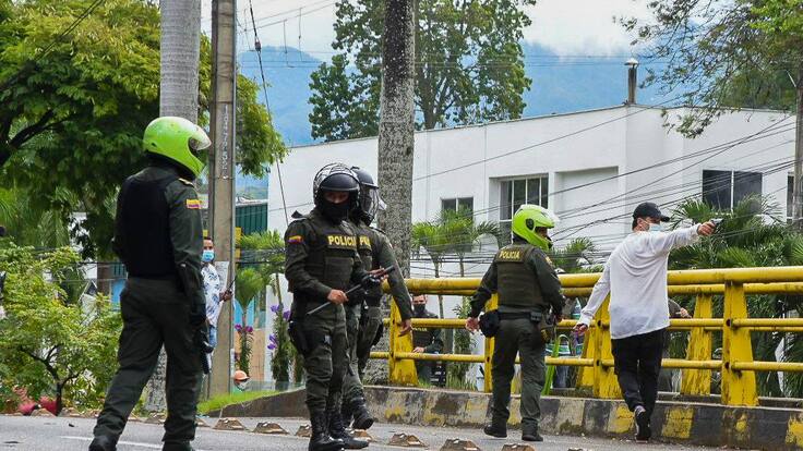 ¿Civiles usaron munición del Ejército contra la Primera Línea en Cali?
