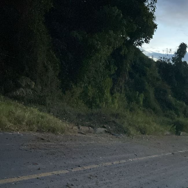 Zona del ataque con explosivos a una patrulla en Chinácota, Norte de Santander / Foto: Cortesía