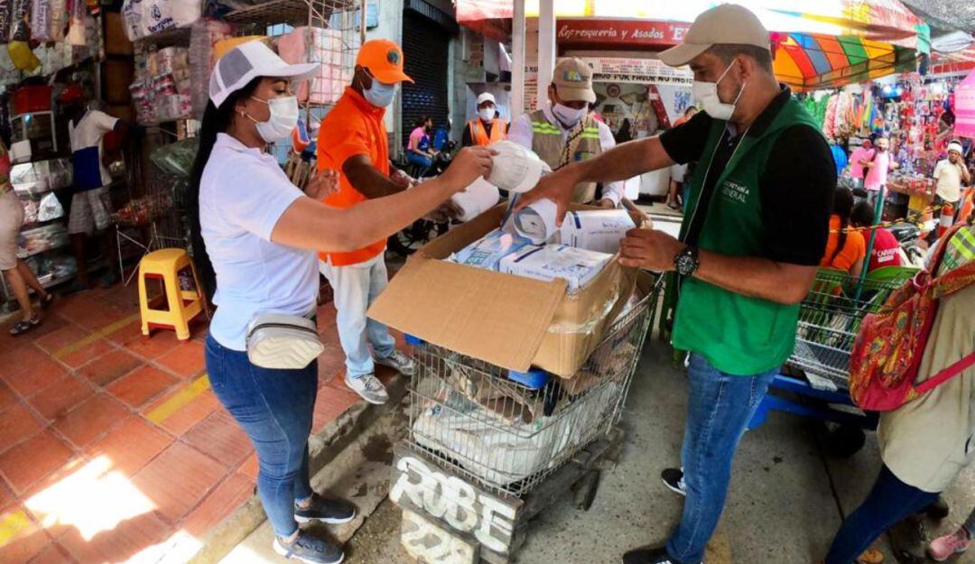Actividad que busca crear conciencia en el aprovechamiento de los residuos sólidos