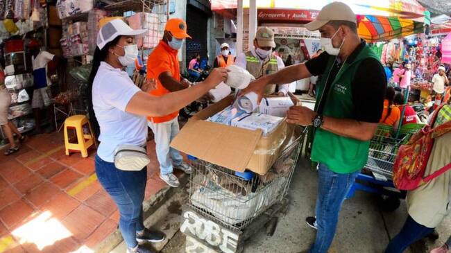 Actividad que busca crear conciencia en el aprovechamiento de los residuos sólidos