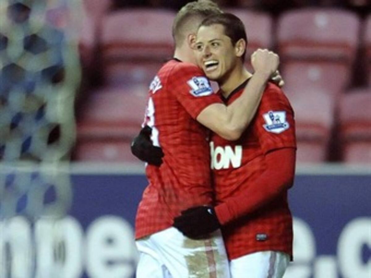 'Chicharito' Hernández sigue entregándole triunfos al Manchester United