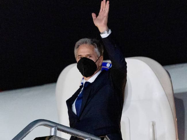 El Secretario de Estados de EE.UU. llegó a Ucrania en una visita no programada. Foto: Getty