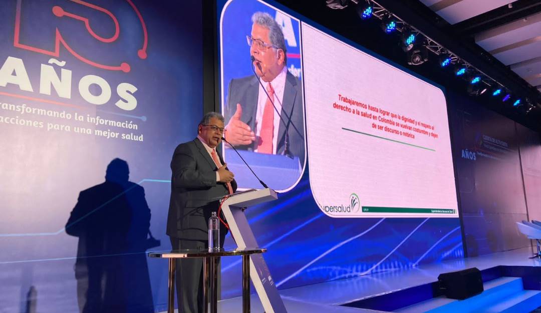 Superintendente de salud nacional, Ulahy Beltrán. Foto: Supersalud.