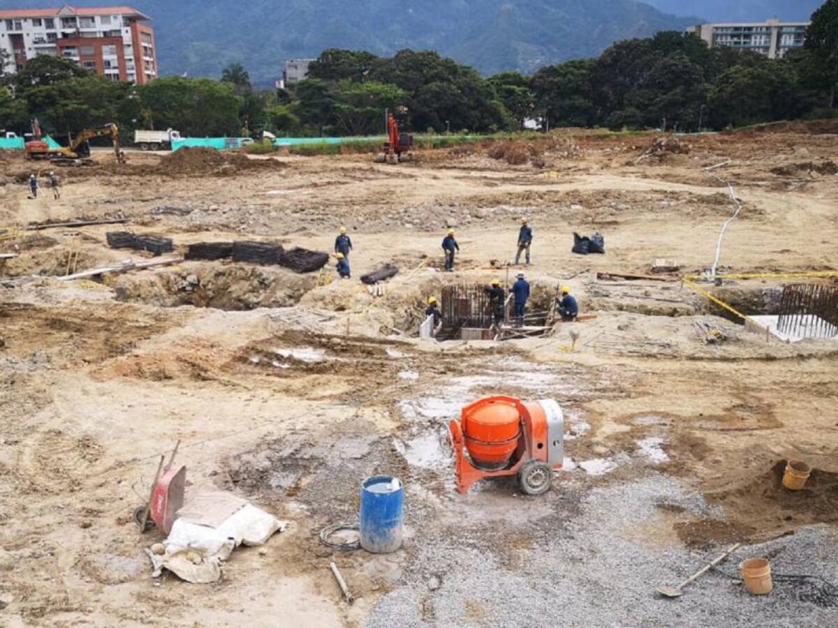 Obras del Coliseo Mayor de Ibagué avanzan positivamente