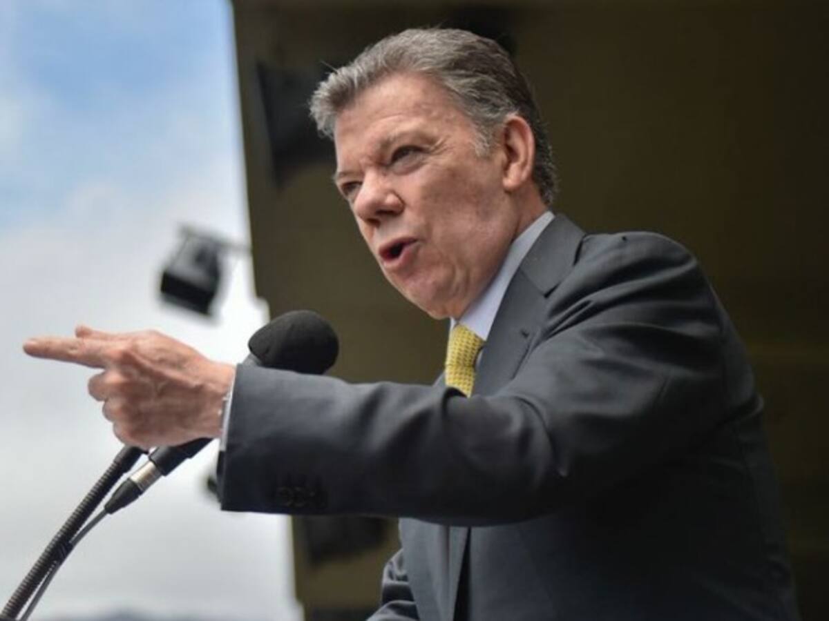 Santos pedirá al Congreso terminar de reglamentar los acuerdos de paz