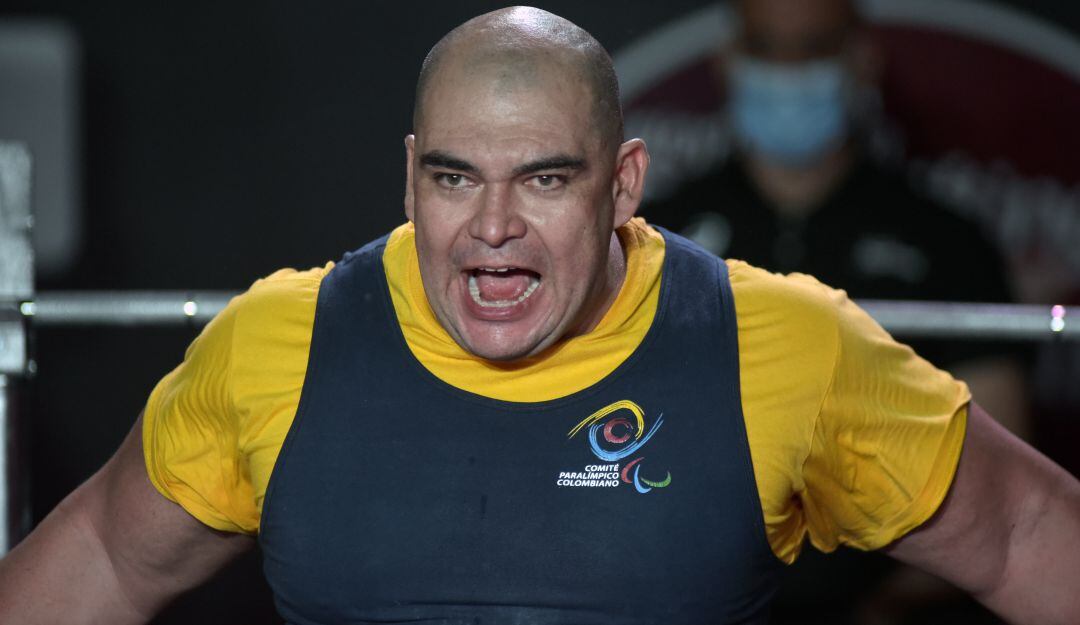 Jhon Freddy Castañeda, levantador de pesas colombiano.