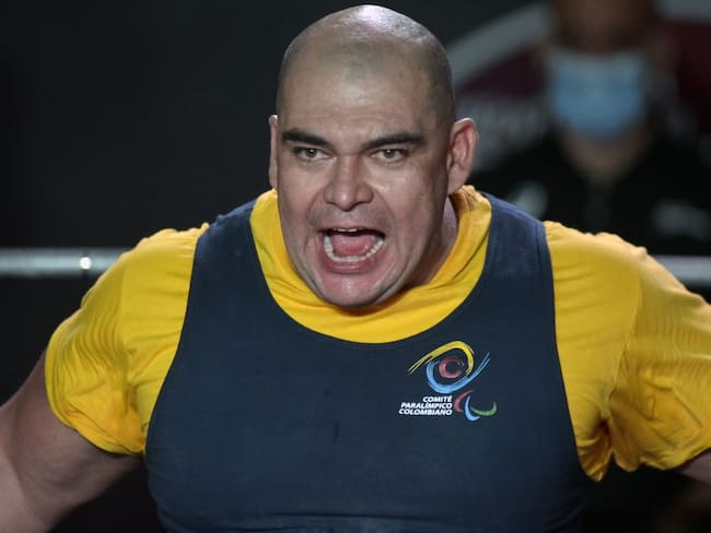 Jhon Freddy Castañeda, levantador de pesas colombiano.