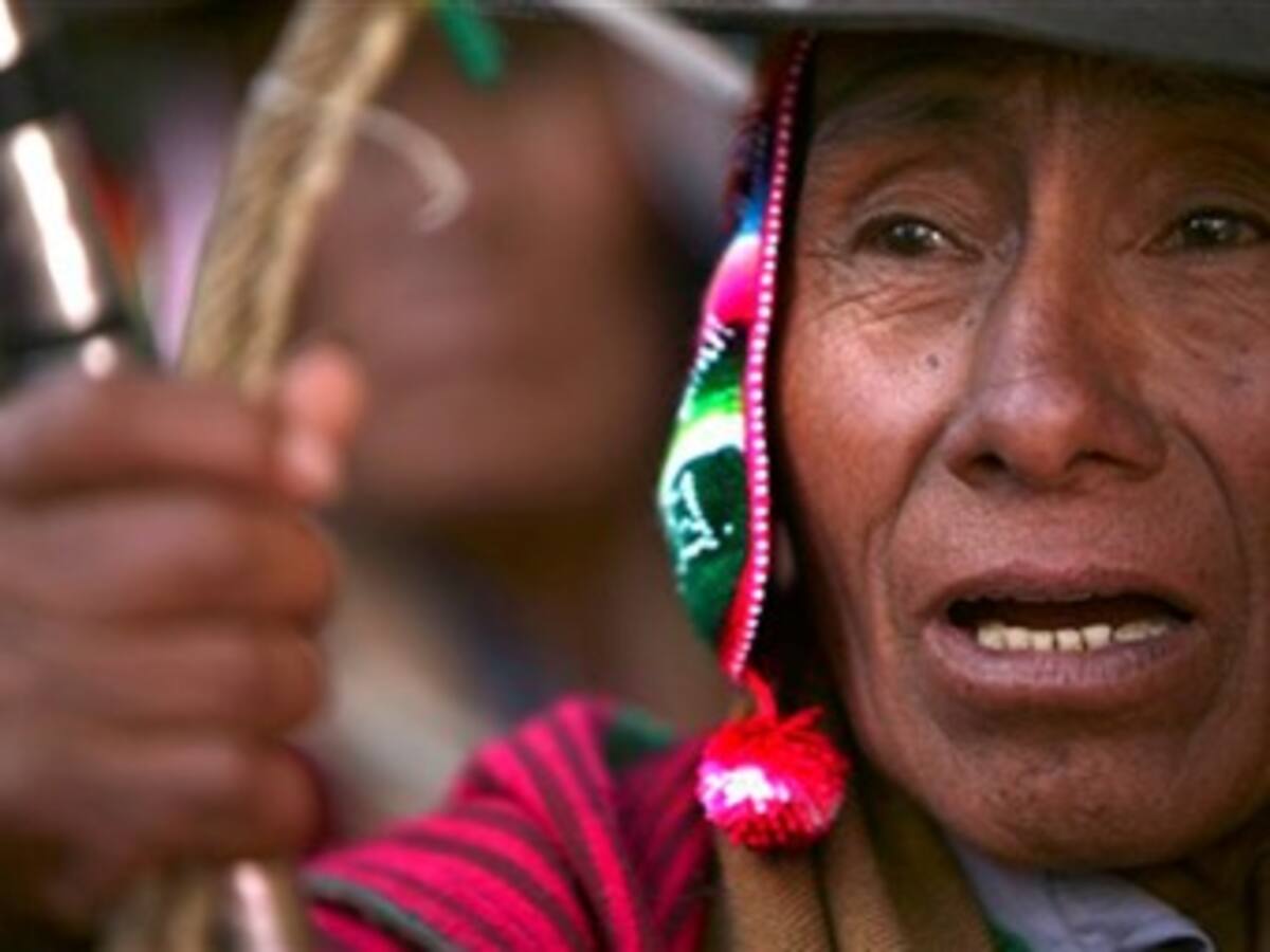 Los grupos indígenas piden reconocimiento en la reunión del cambio climático
