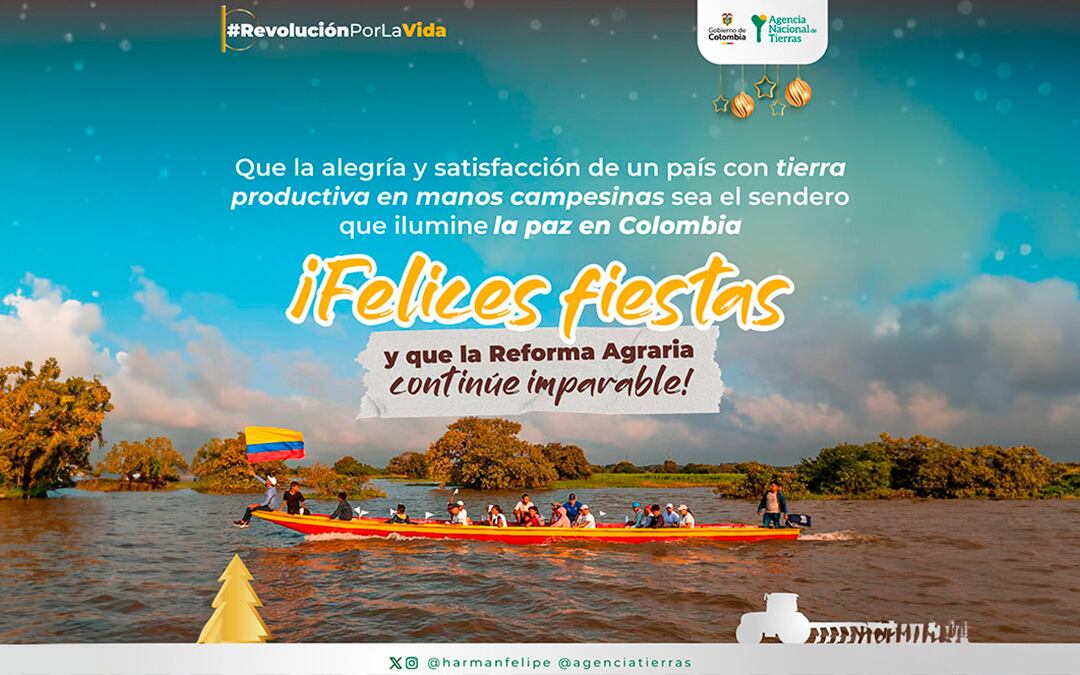 Agencia Nacional de Tierras recupera 650 hectáreas en Córdoba para beneficiar a campesinos