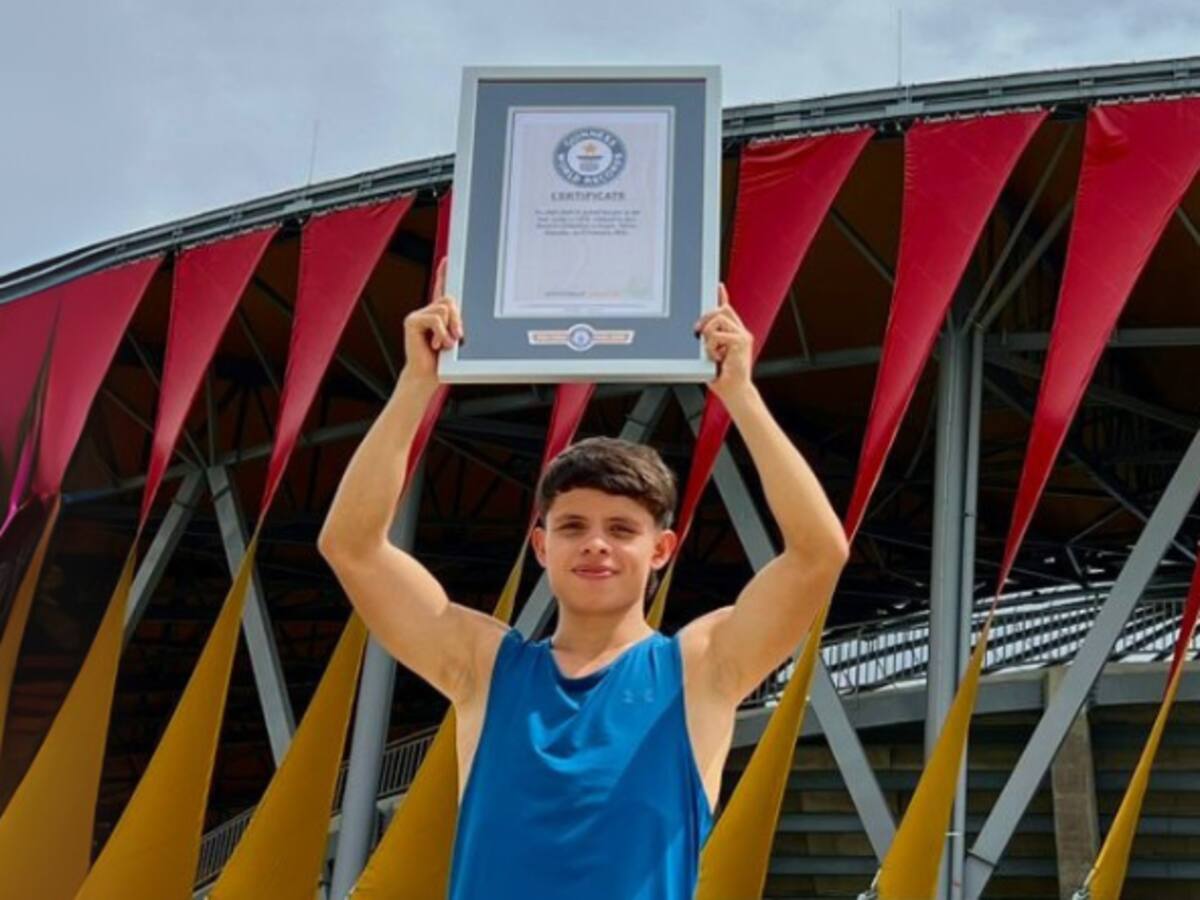 1.078 burpees en una hora: el récord mundial que firmó un colombiano