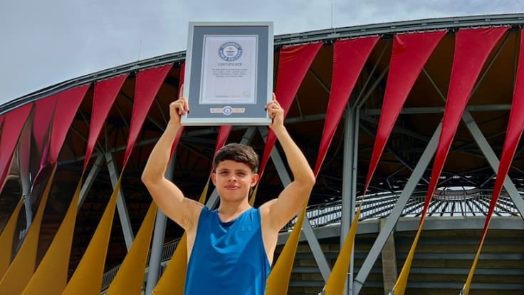 1.078 burpees en una hora: el récord mundial que firmó un colombiano