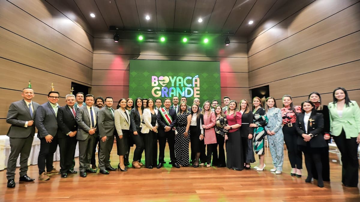 Quince mujeres hacen parte del gabinete del gobernador de Boyacá, Carlos Amaya