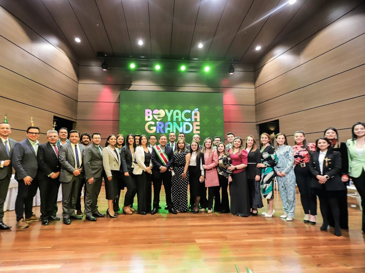 Quince mujeres hacen parte del gabinete del gobernador de Boyacá, Carlos Amaya
