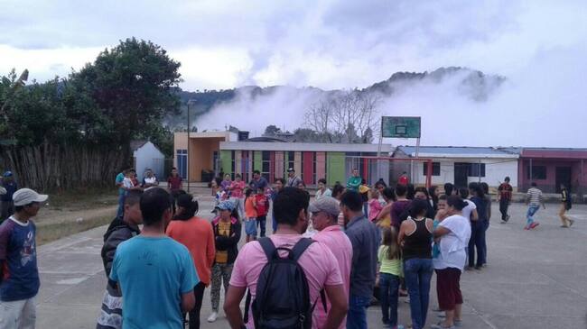 Refugio humanitario en el Catatumbo