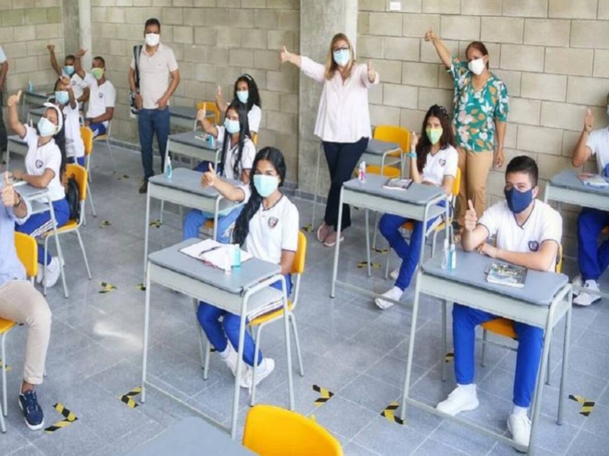 Un 70% de las escuelas públicas de Barranquilla retornan a clases