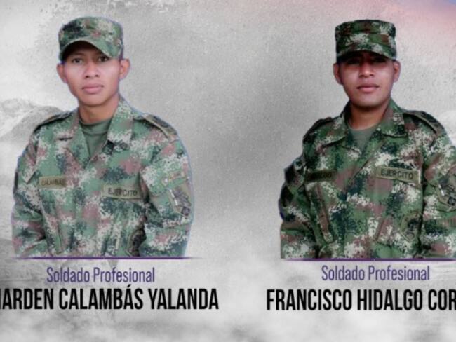 Dos soldados fueron asesinados en nuevo ataque del EMC en Cauca