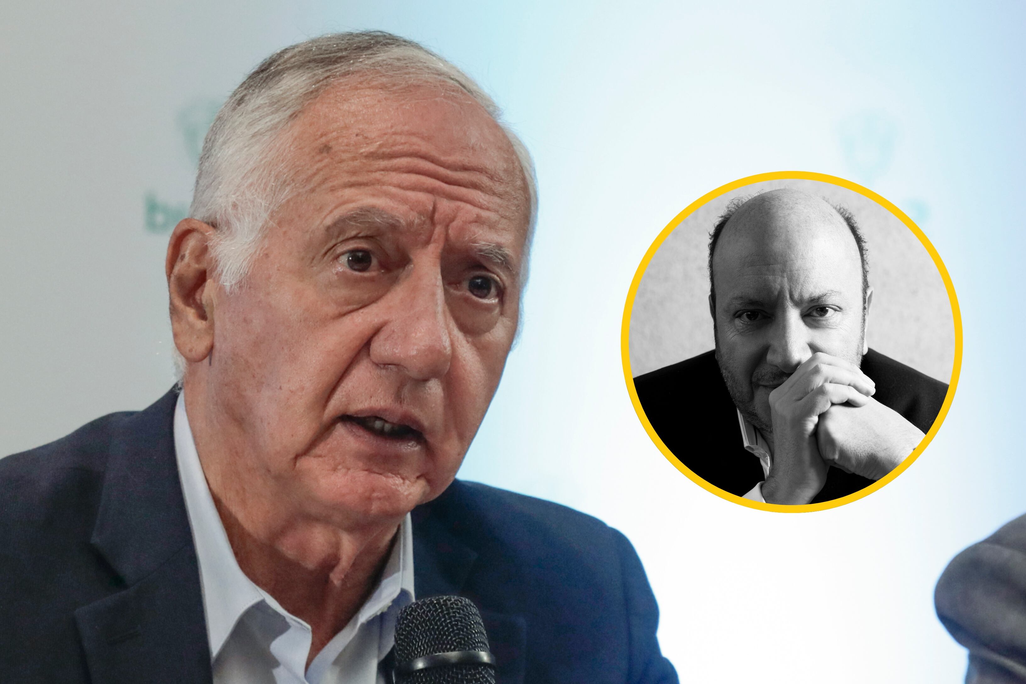 Guillermo Alfonso Jaramillo (EFE / Carlos Ortega) // Julio Sánchez Cristo (W Radio)