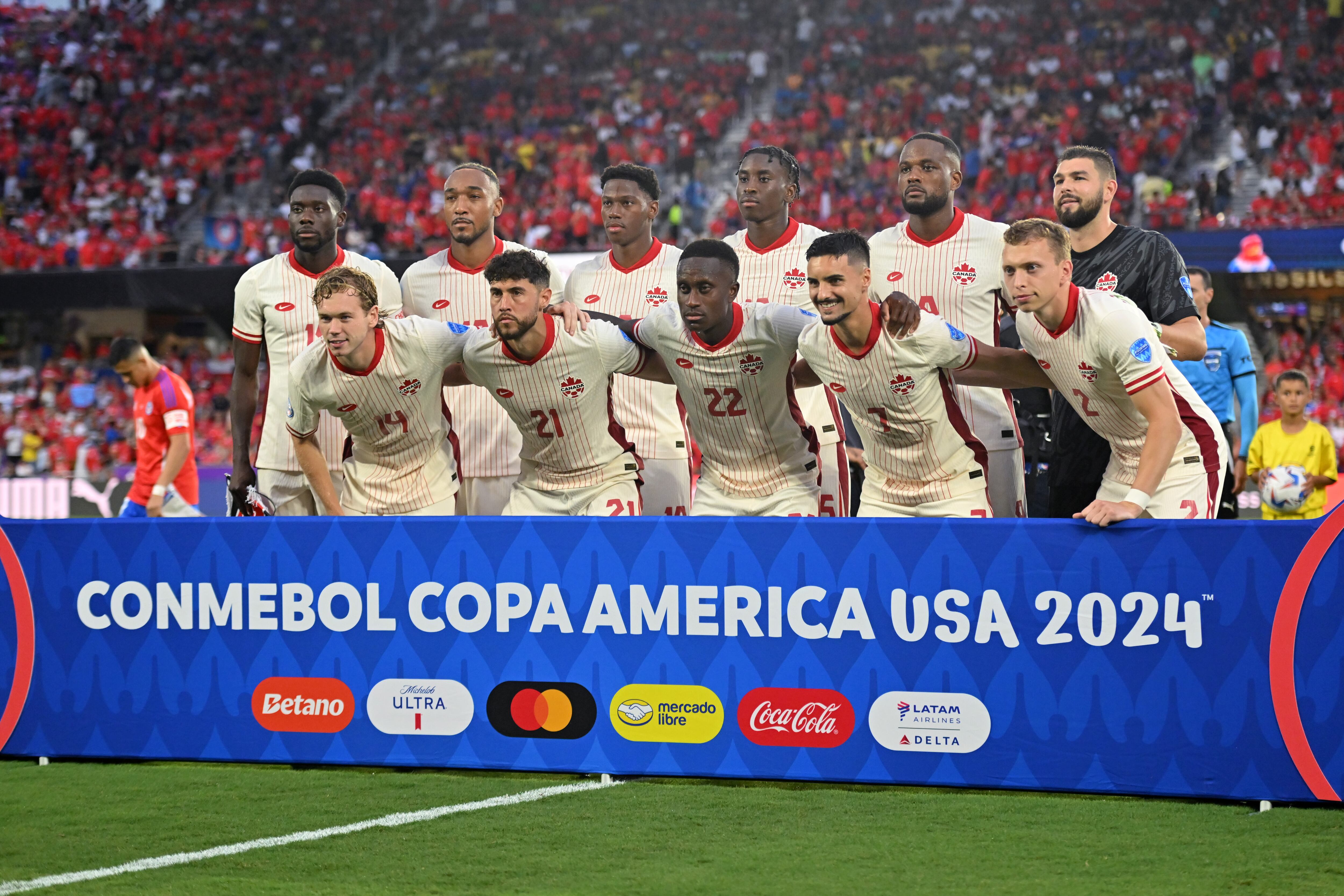 Once titular de Canadá en su duelo ante Chile. (Photo by Julio Aguilar/Getty Images)