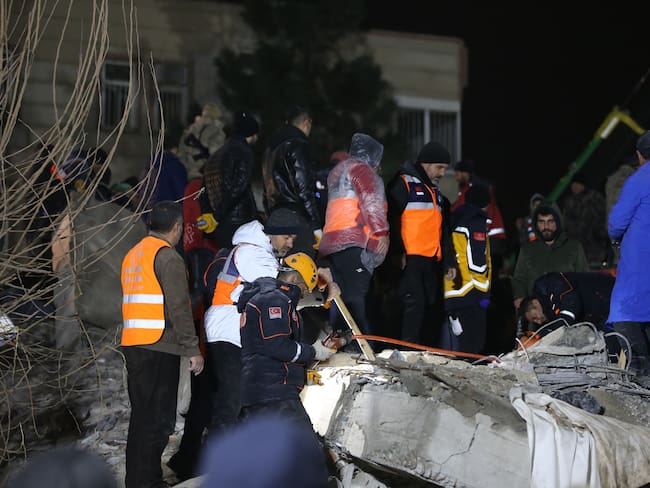 Febrero 6: Terremoto en Turquía. (Photo by Esber Ayaydin/Anadolu Agency via Getty Images)