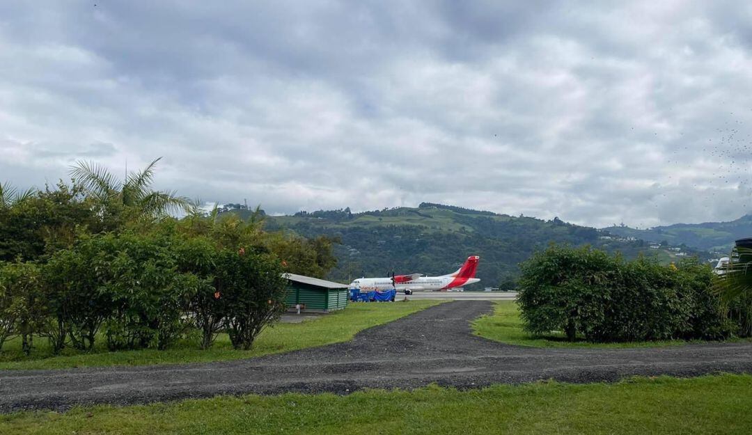 Foto: Aeropuerto La Nubia de Manizales.