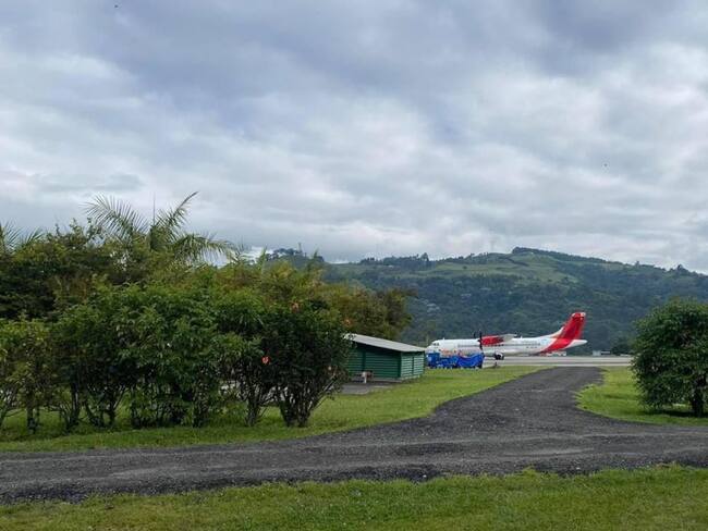 Foto: Aeropuerto La Nubia de Manizales.