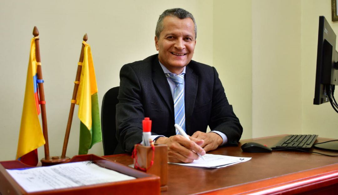 Secretario de Agricultura y Desarrollo Rural de Caldas, Raúl Jiménez García