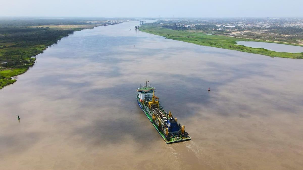 Bajo nivel del río Magdalena provoca problemas de navegabilidad
