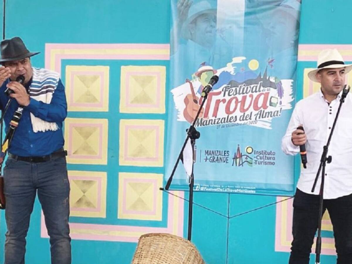 Festival de la Trova de Manizales dejó como ganador a Faber Mejía, "Huevo"
