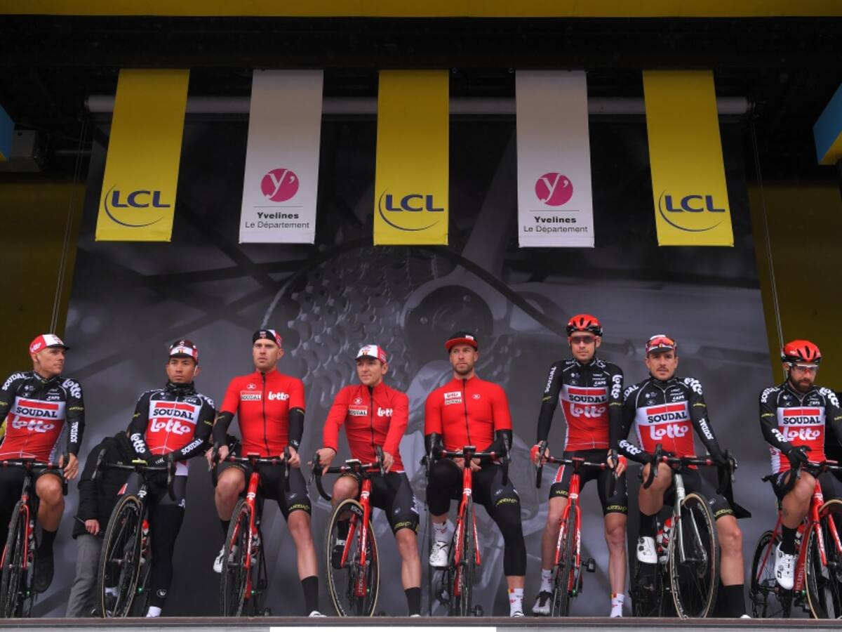 Ciclistas del Lotto Soudal bajan su salario durante para por el coronavirus