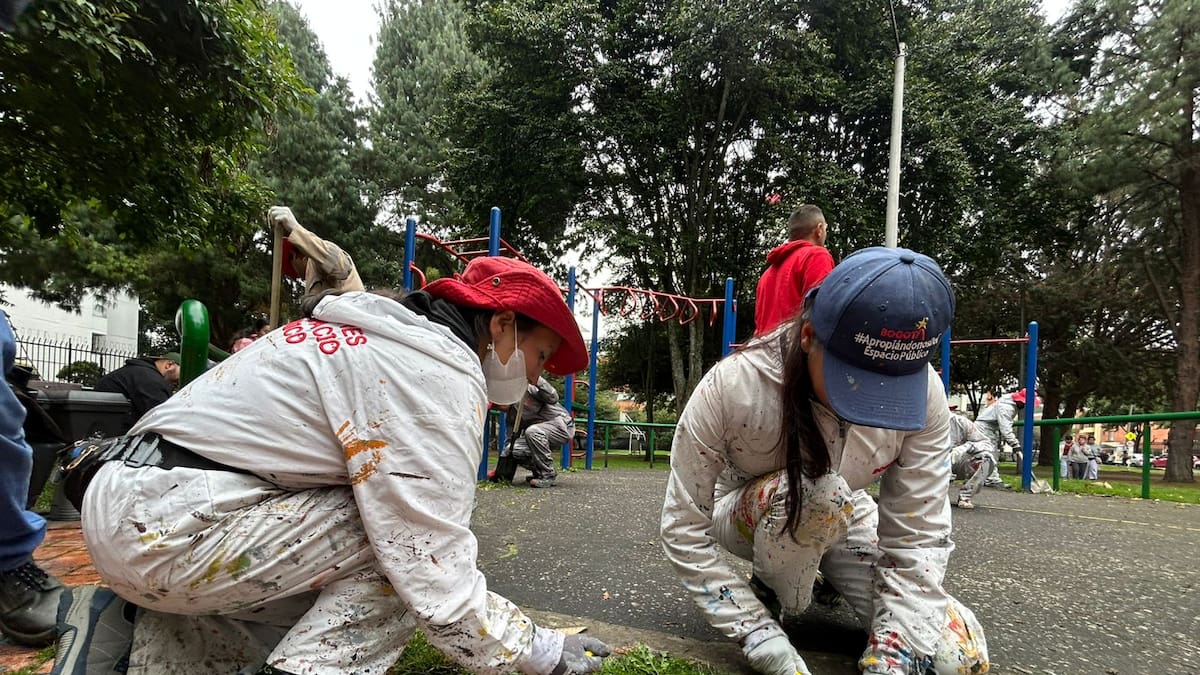 Se intervendrán 19 parques en Bogotá para revitalizar y mejorar el espacio público