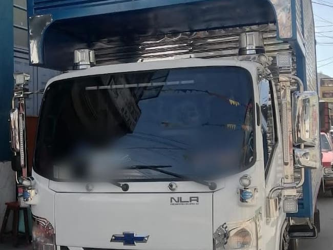 El camión fue robado en Viotá, Cundinamarca