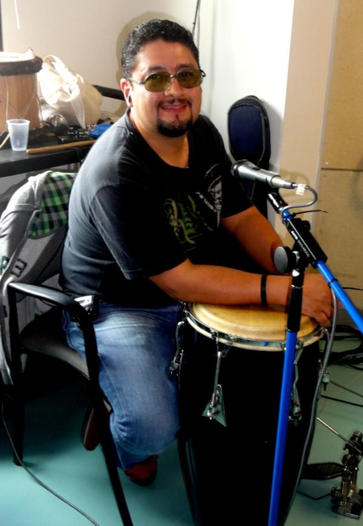 Oscar Delgado, músico de La Ventana