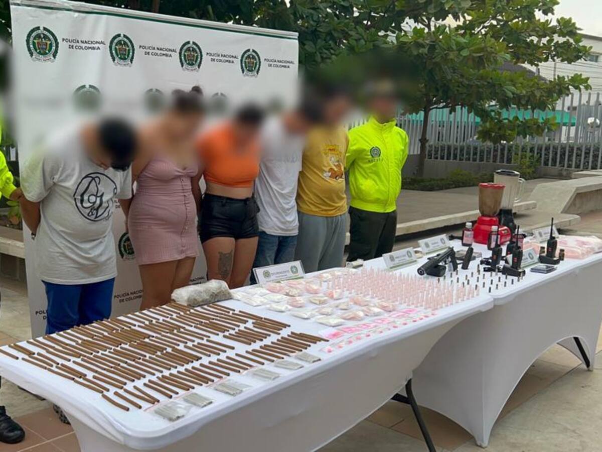 Manejaban venta de droga desde un reconocido condominio de Cartagena