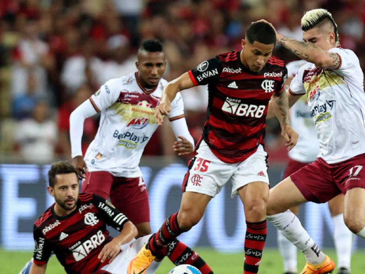 Flamengo despide al Tolima de la Libertadores con una histórica goleada