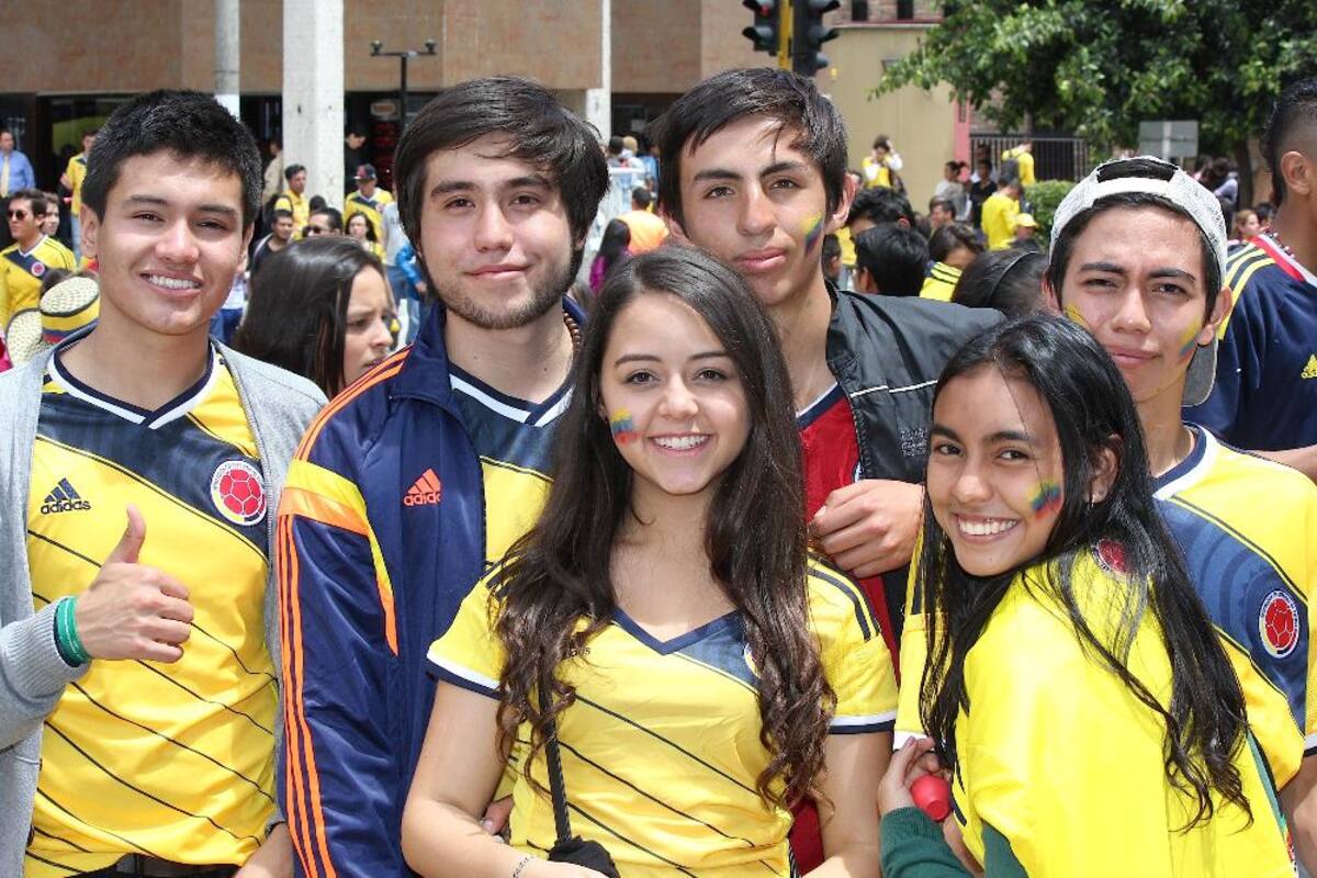 El elenco colombiano acaricia los octavos de final del Mundial Brasil 2014.