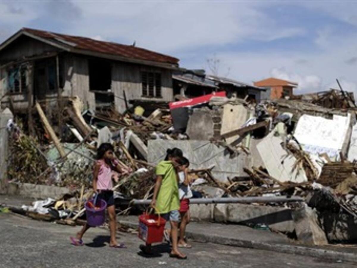 Los filipinos están esperanzados a pesar de la tragedia