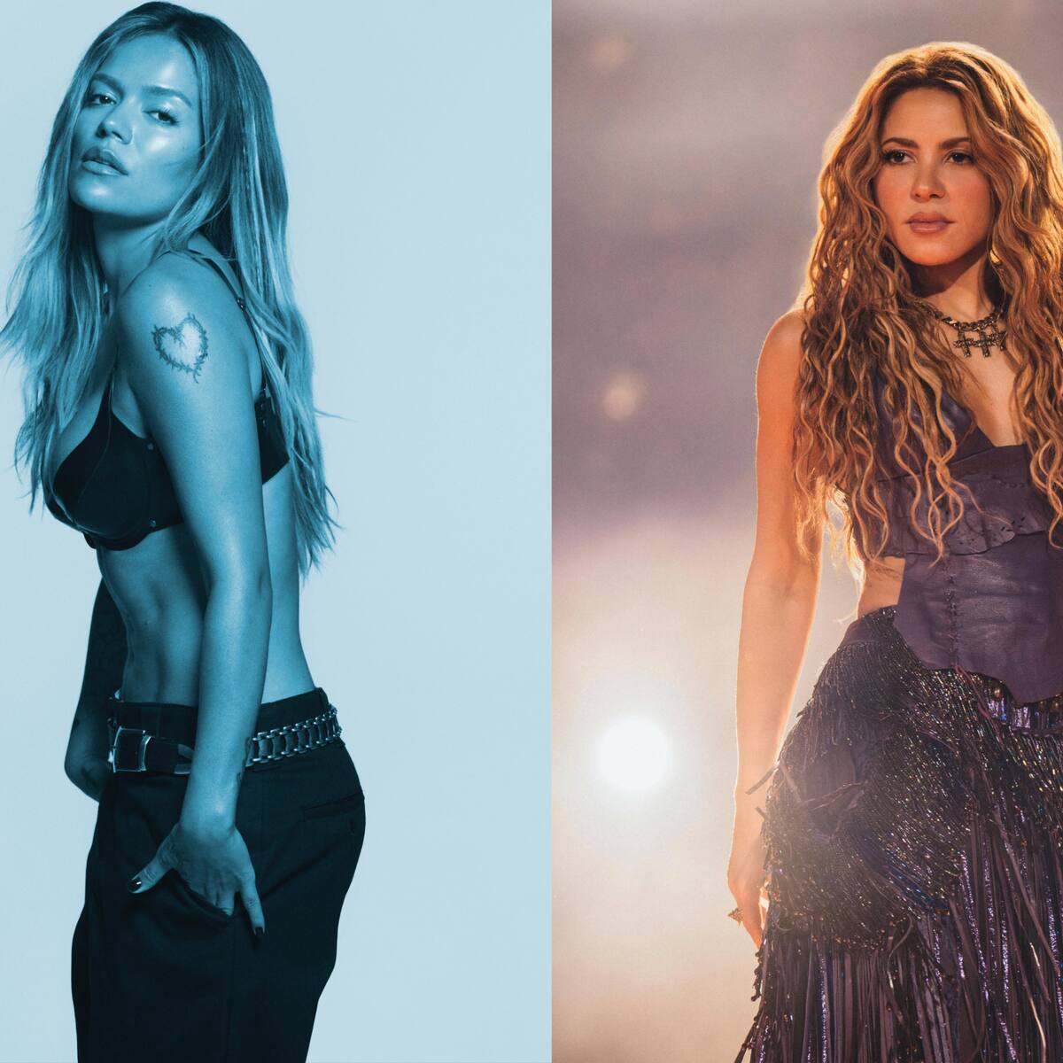 Karol G y Shakira hacen historia: Colombia ocupa el #1 y #2 del Top 50 Global de Spotify