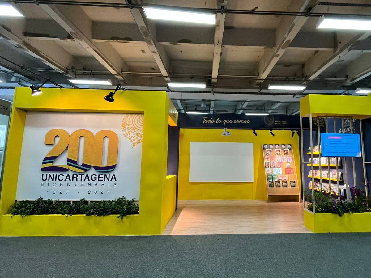 Unicartagena, presente en la Feria Internacional del Libro de Bogotá